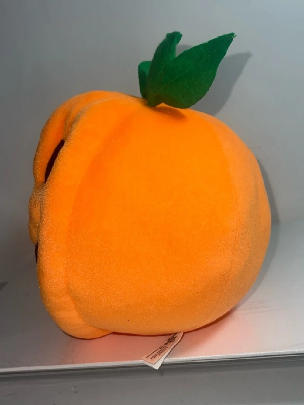 Toy Factory Halloween Jack-O'-Lantern Pumpkin Plush 10.5